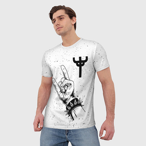 Мужская футболка Judas Priest и рок символ / 3D-принт – фото 3