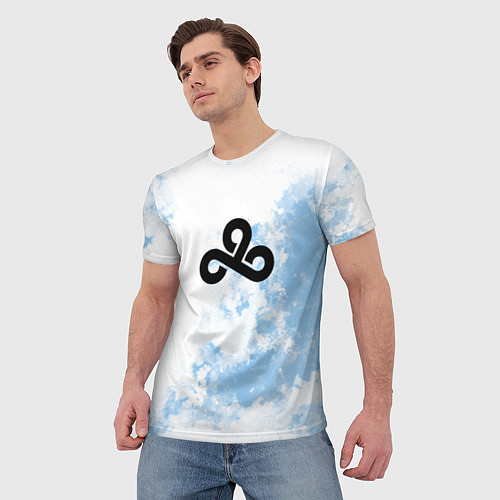 Мужская футболка Cloud9 Облачный / 3D-принт – фото 3