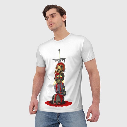 Мужская футболка Гроза орков / 3D-принт – фото 3