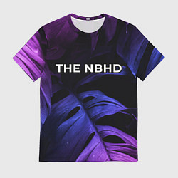 Футболка мужская The Neighbourhood neon monstera, цвет: 3D-принт