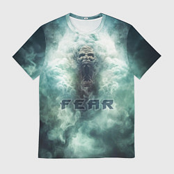 Футболка мужская Страх демон, цвет: 3D-принт