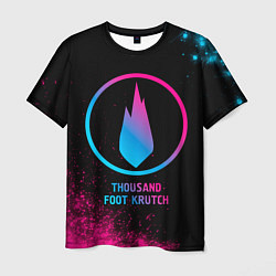 Футболка мужская Thousand Foot Krutch - neon gradient, цвет: 3D-принт