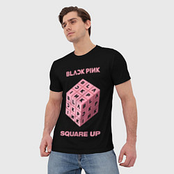 Футболка мужская Blackpink Square up, цвет: 3D-принт — фото 2