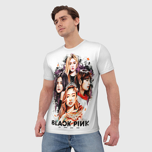 Мужская футболка Blackpink 2018 / 3D-принт – фото 3