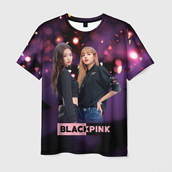 Футболка мужская Blackpink purple, цвет: 3D-принт