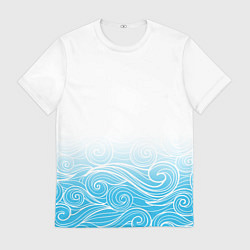 Футболка мужская Гинтама текстура, цвет: 3D-принт