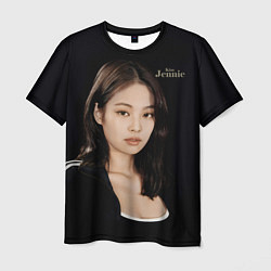 Футболка мужская Blackpink Jennie sportswoman, цвет: 3D-принт