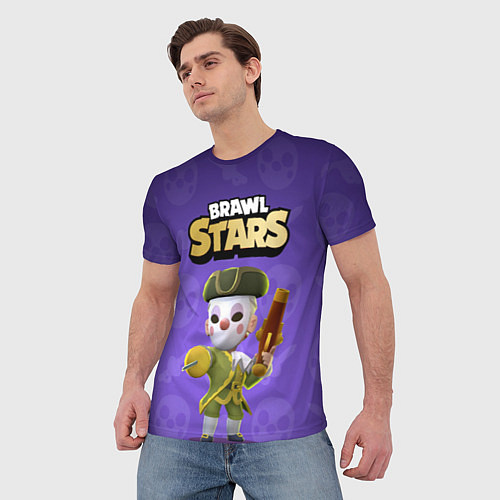 Мужская футболка Barqley Brawl stars / 3D-принт – фото 3