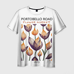 Футболка мужская Portobello Road Market, цвет: 3D-принт