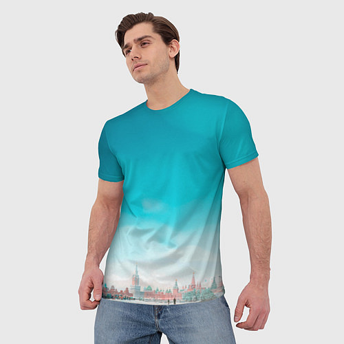 Мужская футболка Нейрокремль / 3D-принт – фото 3