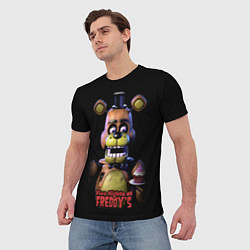 Футболка мужская Five Nights at Freddy, цвет: 3D-принт — фото 2
