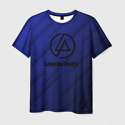 Футболка мужская Linkin park лого градиент, цвет: 3D-принт