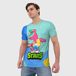 Футболка мужская Doug Brawl Stars, цвет: 3D-принт — фото 2