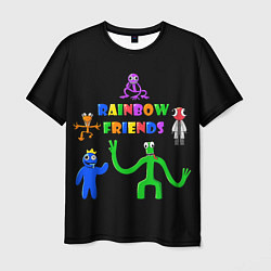 Футболка мужская Rainbow friends characters, цвет: 3D-принт