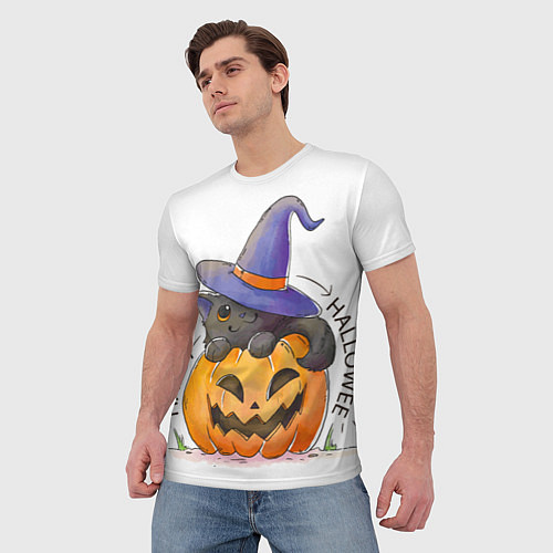 Мужская футболка ХэллоуиН для праздника / 3D-принт – фото 3