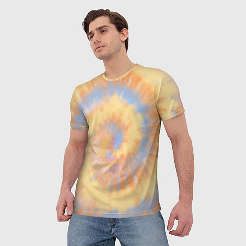 Мужская футболка Tie-Dye дизайн / 3D-принт – фото 3