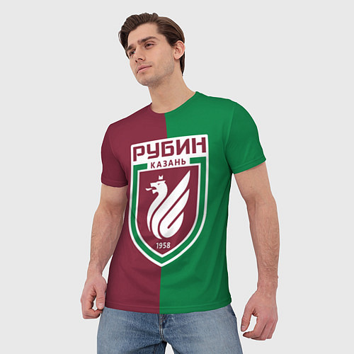 Мужская футболка Казанский Рубин / 3D-принт – фото 3