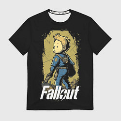 Футболка мужская Fallout boy, цвет: 3D-принт