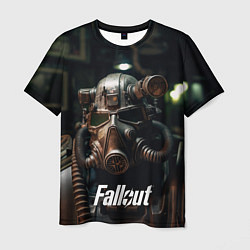 Футболка мужская Fallout man, цвет: 3D-принт