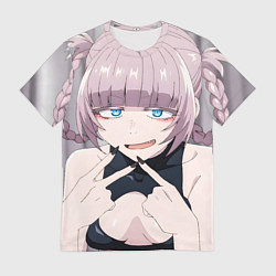 Футболка мужская Yofukashi no Uta Надзуна Нанакуса, цвет: 3D-принт