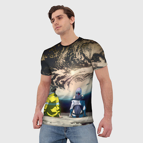Мужская футболка Cyberpunk Edgerunners Дэвид Люси / 3D-принт – фото 3