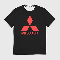 Футболка мужская Mitsubishi sportcar, цвет: 3D-принт