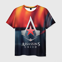 Футболка мужская Assassins Creed ussr, цвет: 3D-принт