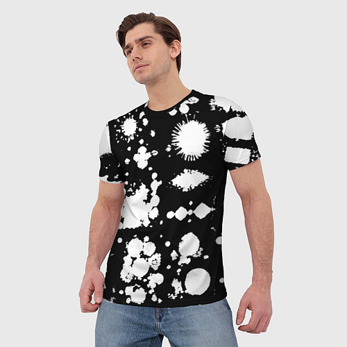 Мужская футболка Фантазийный космический паттерн / 3D-принт – фото 3