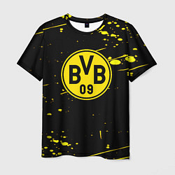 Футболка мужская Borussia yellow splash, цвет: 3D-принт