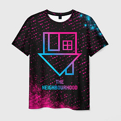 Футболка мужская The Neighbourhood - neon gradient, цвет: 3D-принт