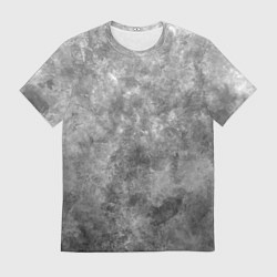 Футболка мужская Абстракция - grey sky, цвет: 3D-принт