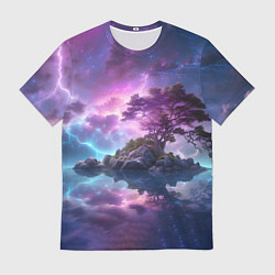 Футболка мужская Волшебный остров, цвет: 3D-принт