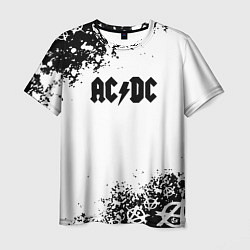 Футболка мужская AC DC anarchy rock, цвет: 3D-принт