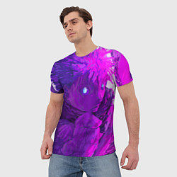 Футболка мужская Годжо произносит заклинание, цвет: 3D-принт — фото 2