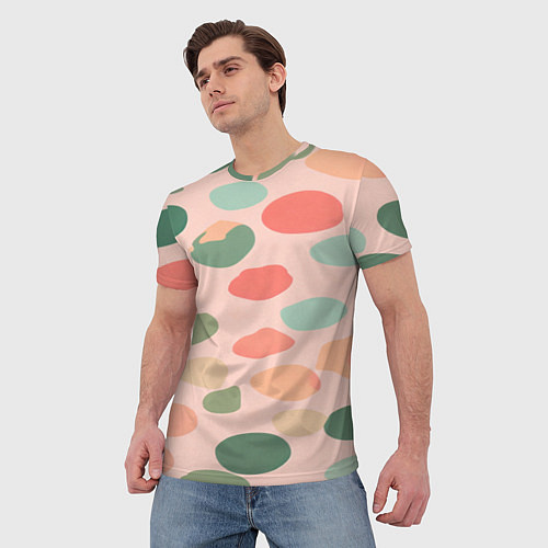 Мужская футболка Шут гороховый / 3D-принт – фото 3