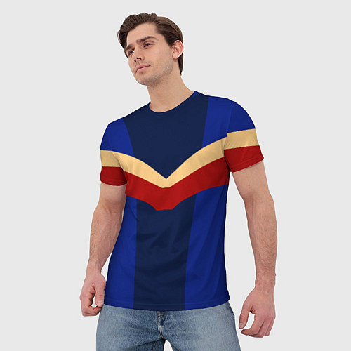 Мужская футболка Спортивные девяностые / 3D-принт – фото 3