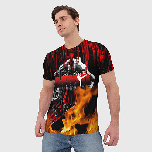 Мужская футболка Спартанец MMA / 3D-принт – фото 3