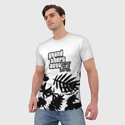 Футболка мужская GTA6 tropic game, цвет: 3D-принт — фото 2
