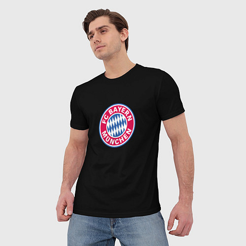 Мужская футболка Бавария фк клуб / 3D-принт – фото 3