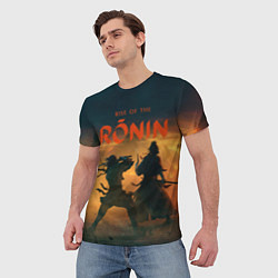 Футболка мужская Самураи rise of the ronin, цвет: 3D-принт — фото 2
