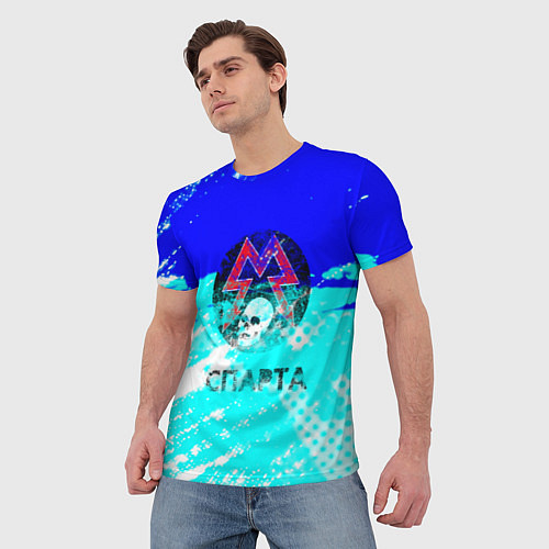 Мужская футболка Метро клан спарта / 3D-принт – фото 3
