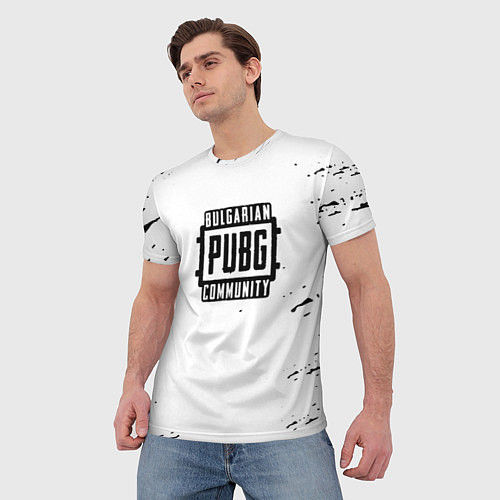 Мужская футболка Pubg текстура game / 3D-принт – фото 3