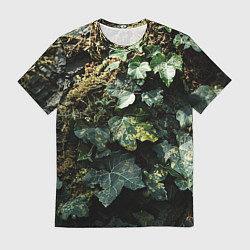 Футболка мужская Реалистичный охотничий камуфляж, цвет: 3D-принт