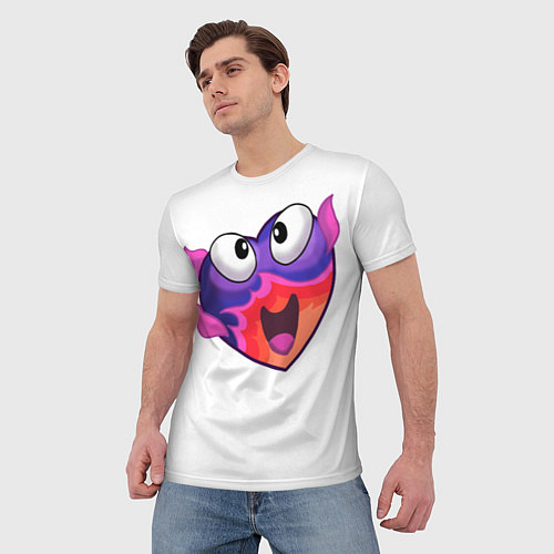 Мужская футболка Симс вуху мем / 3D-принт – фото 3