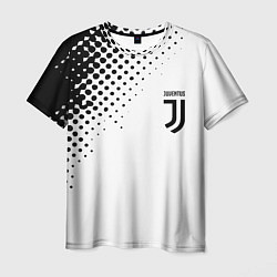 Футболка мужская Juventus sport black geometry, цвет: 3D-принт