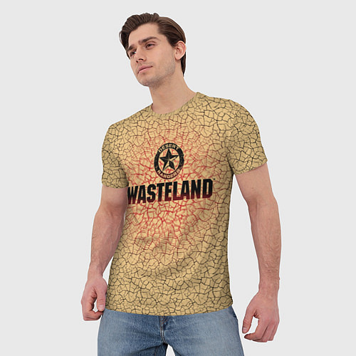 Мужская футболка Wasteland со значком рейнджера / 3D-принт – фото 3