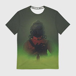 Футболка мужская Lethal Company: Green Fog, цвет: 3D-принт