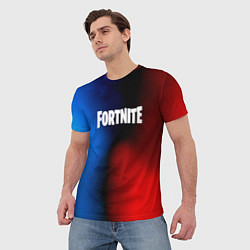 Футболка мужская Fortnite game gradient, цвет: 3D-принт — фото 2