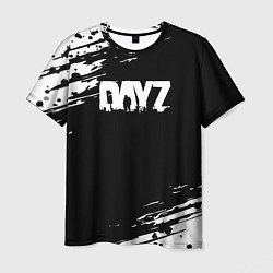 Футболка мужская Dayz текстура краски, цвет: 3D-принт