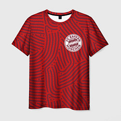 Футболка мужская Bayern отпечатки, цвет: 3D-принт